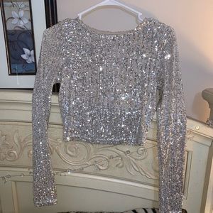 Sparkly Sequin Top